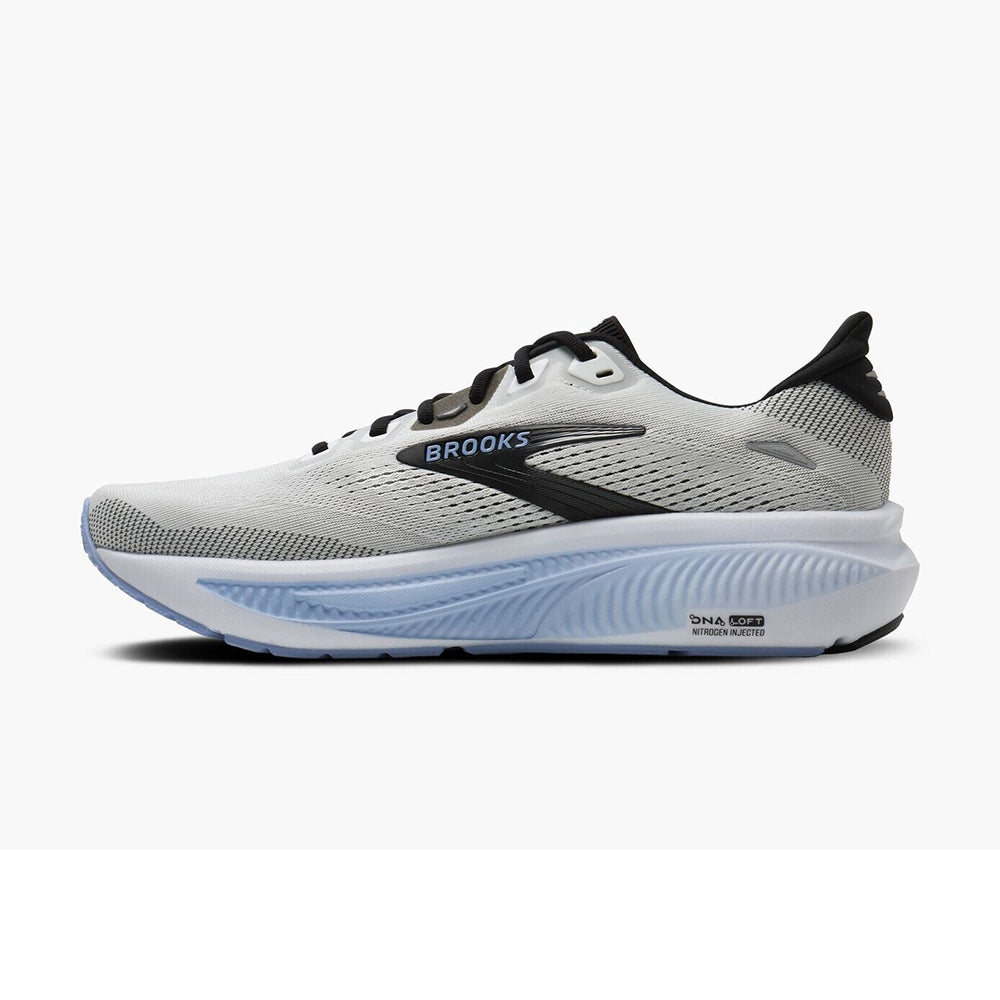 Brooks Mens Ghost 18 Running Shoes in White Color