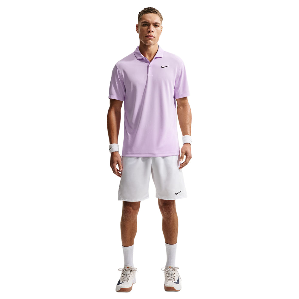 Nike Mens Dri-FIT Polo Tops in Purple Color
