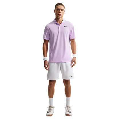 Nike Mens Dri-FIT Polo Tops in Purple Color