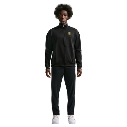 Nike Mens Nikecourt Heritage Pant in Black Color