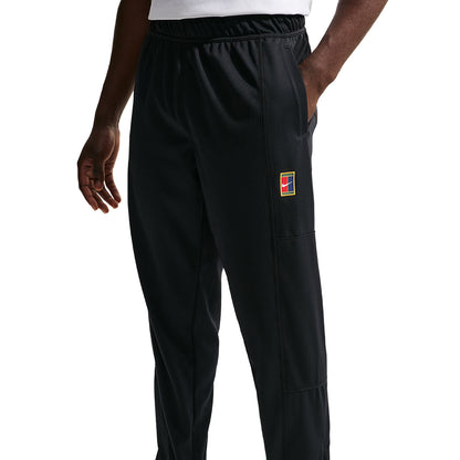 Nike Mens Nikecourt Heritage Pant in Black Color