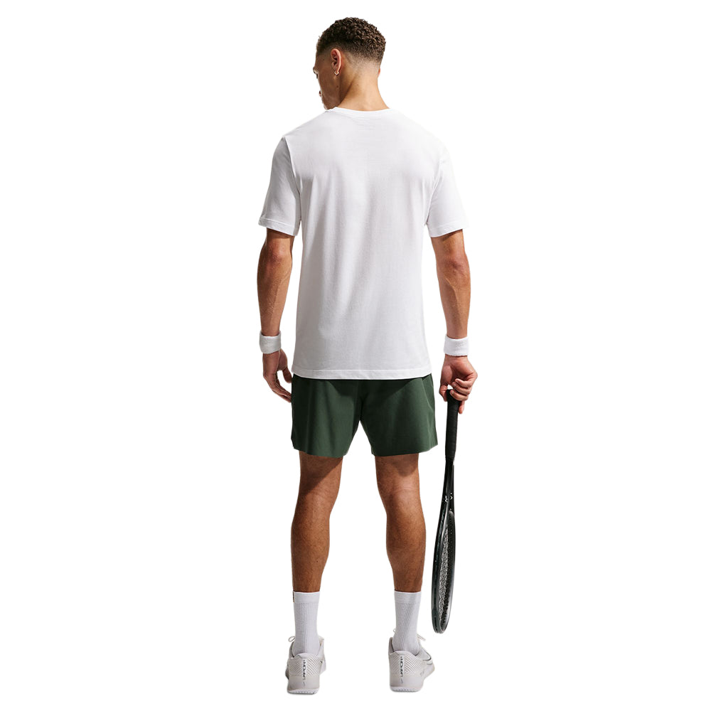 Nike Unisex Nike Tee Wimbledon Tops in White Color