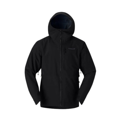 Norrona Mens Lofoten Gore Jacket Shells in Black Color