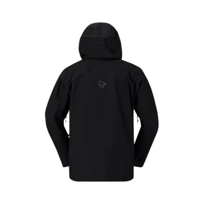 Norrona Mens Lofoten Gore Jacket Shells in Black Color