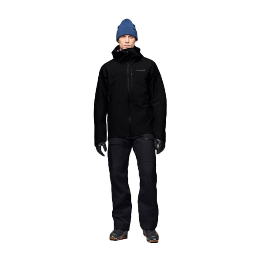 Norrona Mens Lofoten Gore Jacket Shells in Black Color