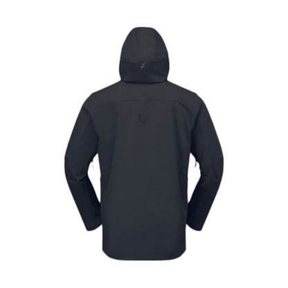 Norrona Mens Lofoten Flex1 Skiing & Snowboarding Jackets in Black Color