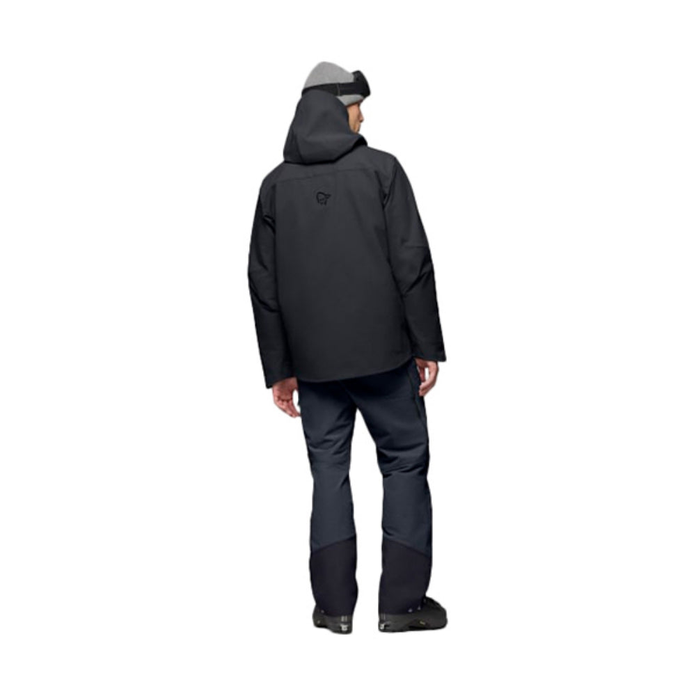 Norrona Mens Lofoten Flex1 Skiing & Snowboarding Jackets in Black Color