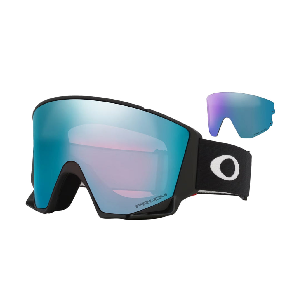Oakley Flowscape L Skiing & Snowboarding Goggles in Black Color