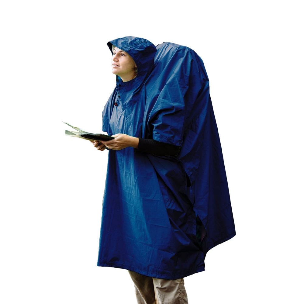 Sea To Summit Nylon Tarp/Poncho Camping Accessories in Blue Color