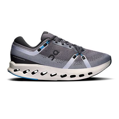 On Mens Cloudsurfer 2 Running Shoes in Black Color