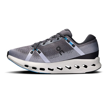 On Mens Cloudsurfer 2 Running Shoes in Black Color