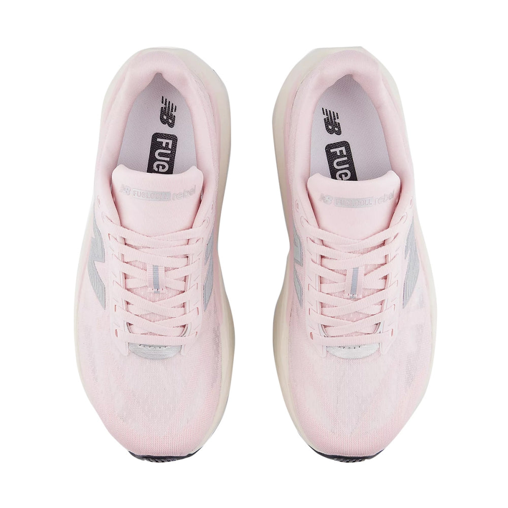 New Balance Womens FuelCell Rebel V5 Running Shoes in Pink Color