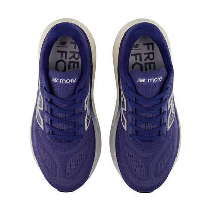 New Balance Womens More V6 Running Shoes in Blue Color