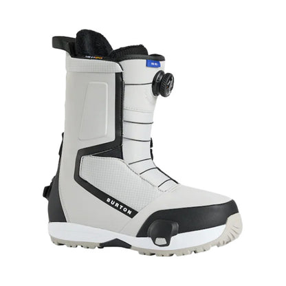 Burton Mens Highshot Step On Snowboard Boots in Grey Color