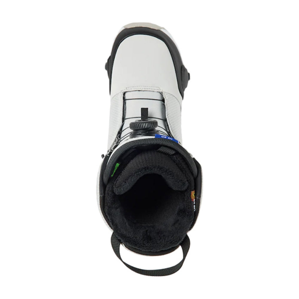 Burton Mens Highshot Step On Snowboard Boots in Grey Color