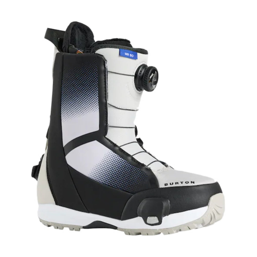 Burton Womens Waverange Step On Snowboard Boots in Grey Color