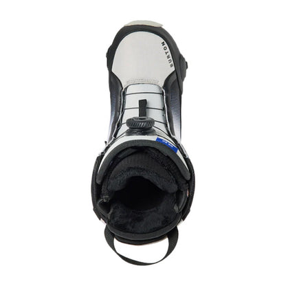 Burton Womens Waverange Step On Snowboard Boots in Grey Color