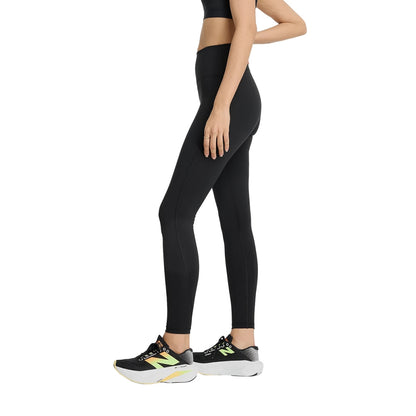 W HEAT HR LEGGING 27IN | BK-BLACK