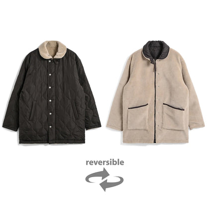 Taion Unisex Reversible Down X BOA Midlayer in Brown Color