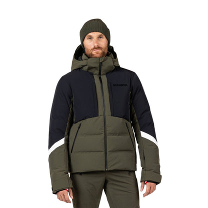 CIASTEL DOWN MIX JKT | A01-OLIVE