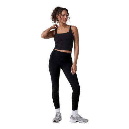 Vuori Womens Alltheform Tank Tops in Black Color