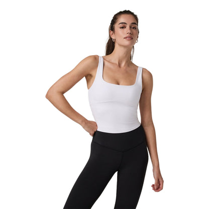 Vuori Womens Alltheform Tank Tops in White Color