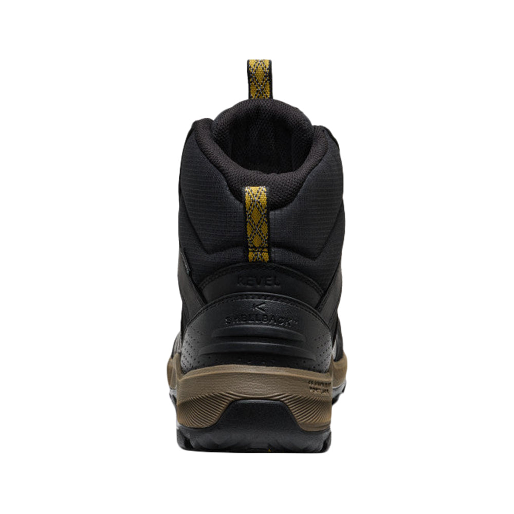 Keen Mens Revel IV Mid Polar Boots in Black Color