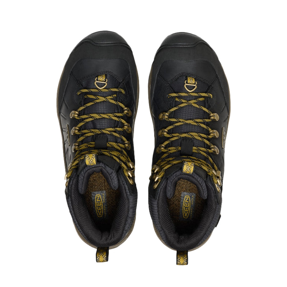 Keen Mens Revel IV Mid Polar Boots in Black Color