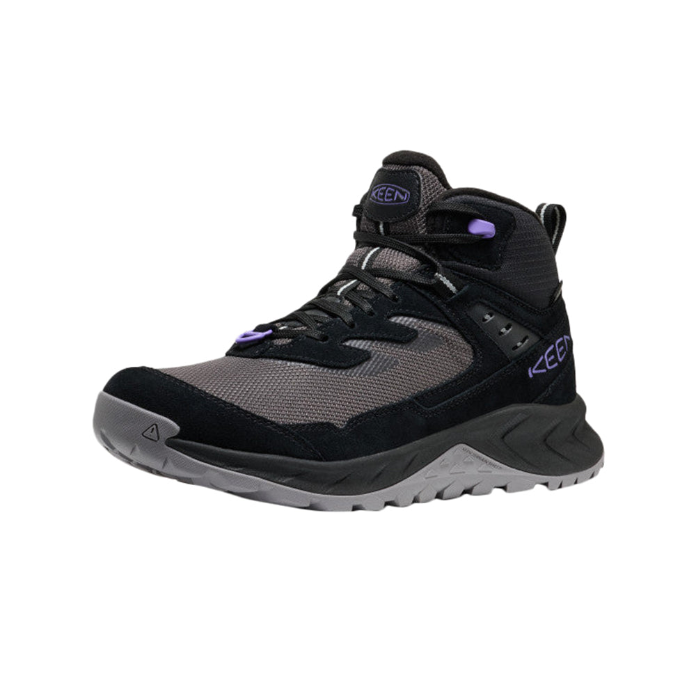 Keen Womens Hightrail Mid Polar Boots in Black Color