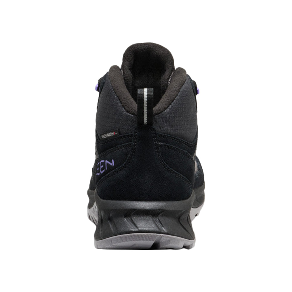 Keen Womens Hightrail Mid Polar Boots in Black Color
