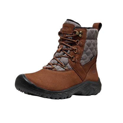 Keen Womens Greta Boot II Wp Boots in Brown Color