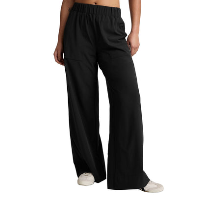 EASY WIDE LEG PANT | TRUE BLACK