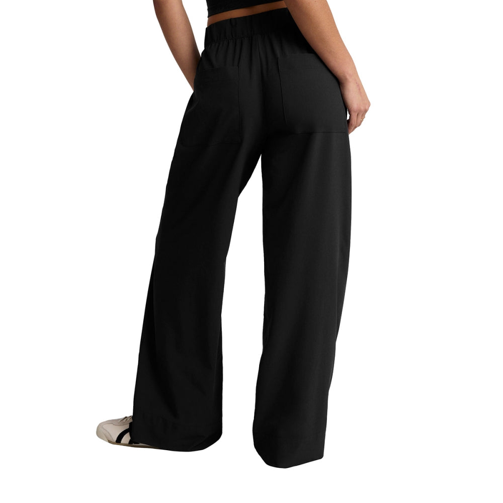 EASY WIDE LEG PANT | TRUE BLACK