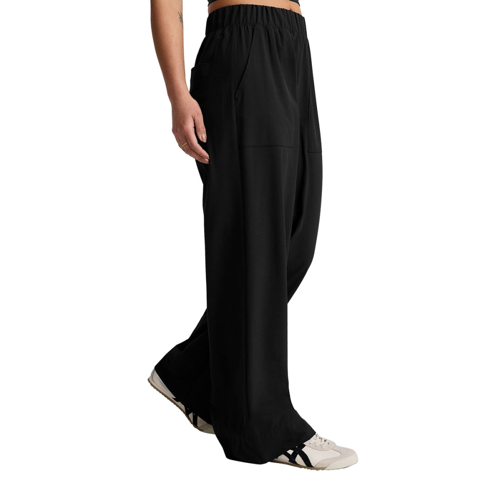 EASY WIDE LEG PANT | TRUE BLACK