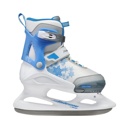 Rollerblade Kids Micro G Ice Skate Ice Skates in White Color