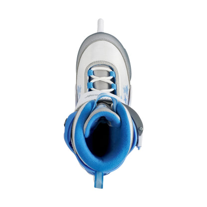 Rollerblade Kids Micro G Ice Skate Ice Skates in White Color