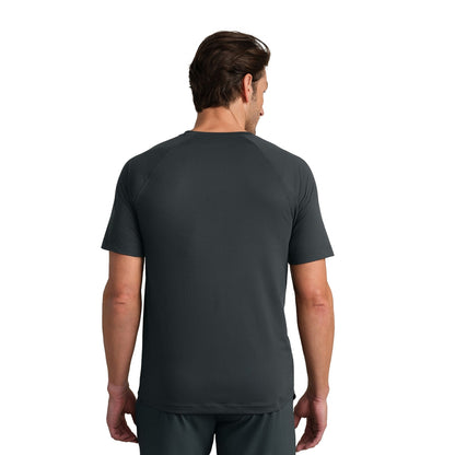 Rhone Mens M-Reign short sleeve Tee Tops in Green Color