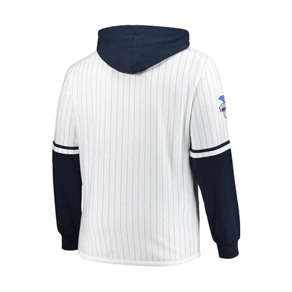 NYY PINSTRIPE DBL HEADER | WHITE WASH