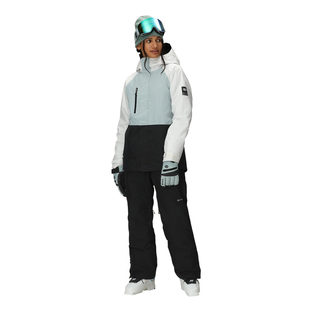 686 Outerwear Womens Gore Willow Insl Jacket Skiing & Snowboarding Jackets in Blue Color