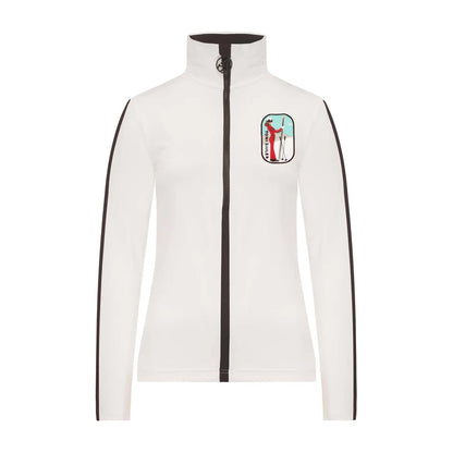 Toni Sailer Womens Nika W Half Zip Tops in White Color