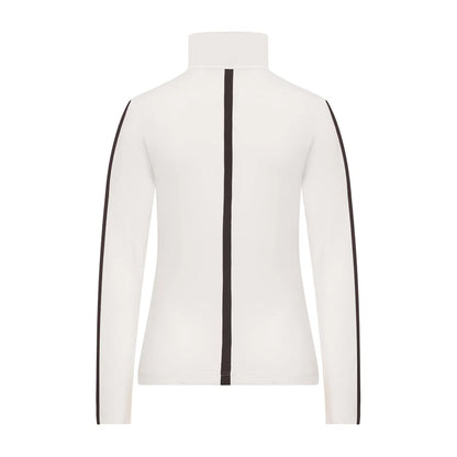 Toni Sailer Womens Nika W Half Zip Tops in White Color