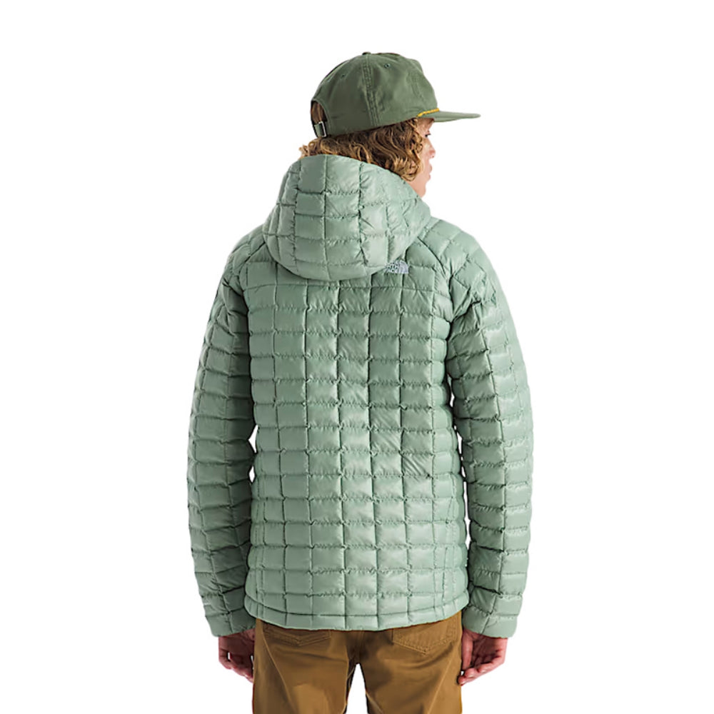 The North Face Unisex Thermoball Hooded Midlayer in Green Color