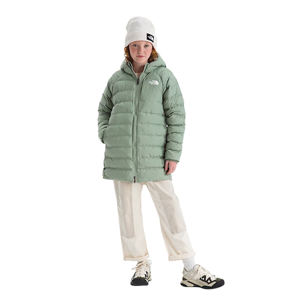 The North Face Kids Reversible Perrit Skiing & Snowboarding Jackets in Green Color