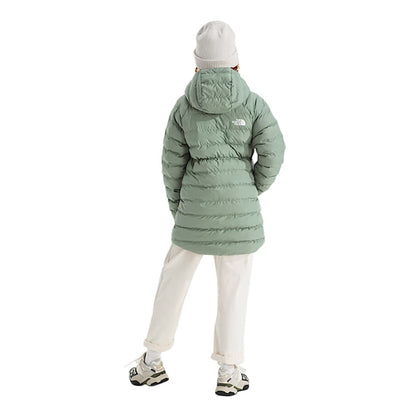 The North Face Kids Reversible Perrit Skiing & Snowboarding Jackets in Green Color