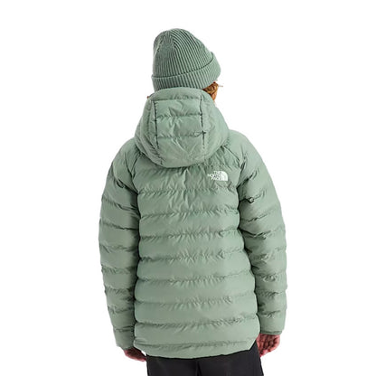 The North Face Kids Reversible Perrit Skiing & Snowboarding Jackets in Green Color