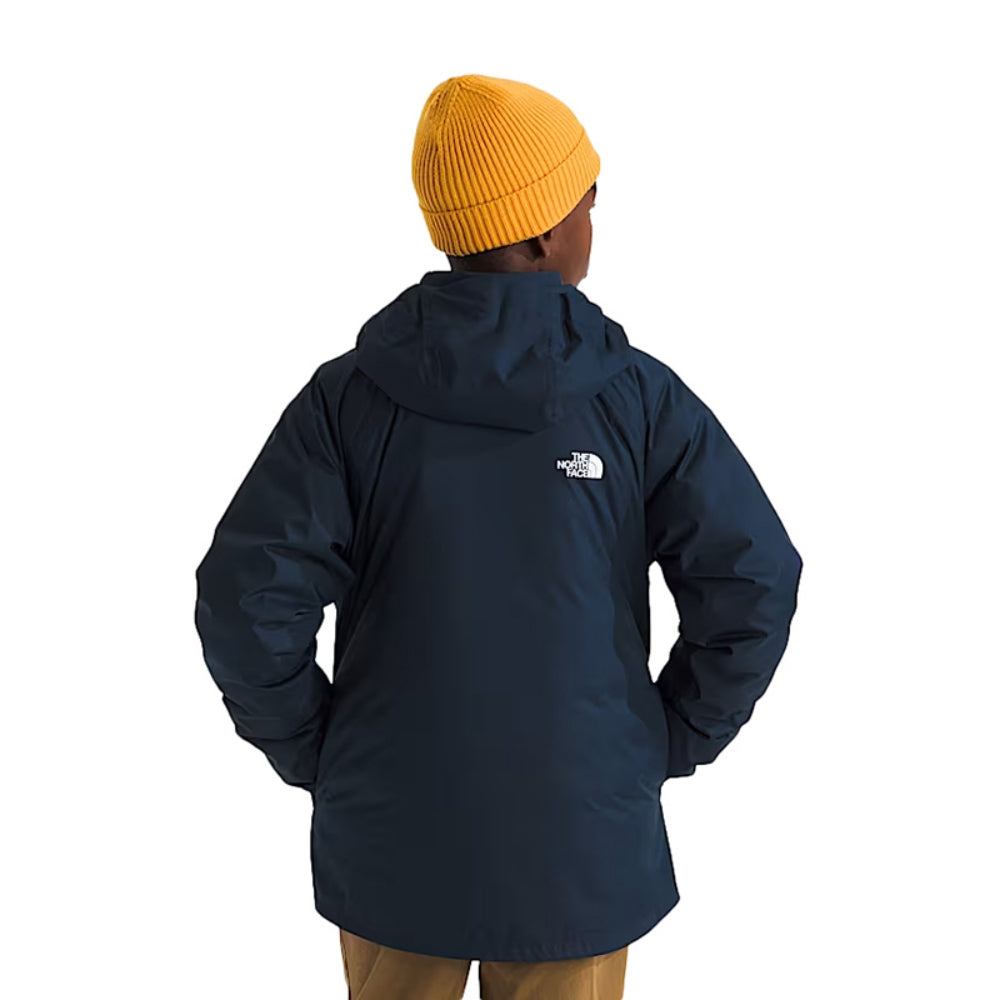 The North Face Kids Perrito 4-N-1 Hoode Skiing & Snowboarding Jackets in Blue Color