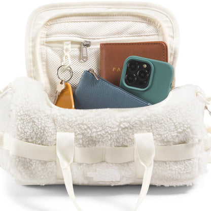 The North Face Unisex Base Camp High Pile Mini Bags in White Color