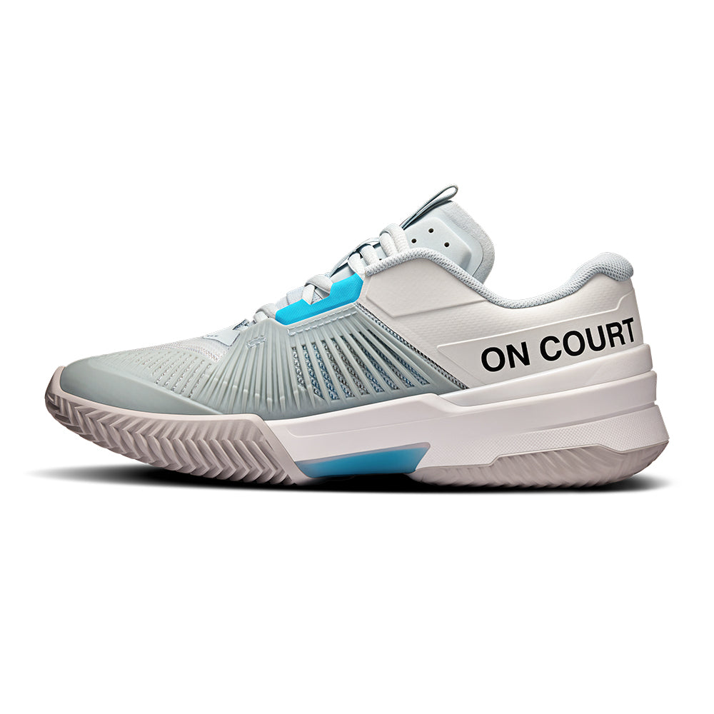 On Womens The Roger Pro Fire Clay Tennis Shoes in Blue Color