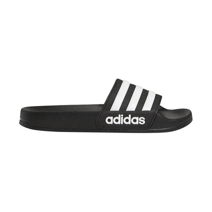 Adidas Kids Adilette Shower Slides in Black Color