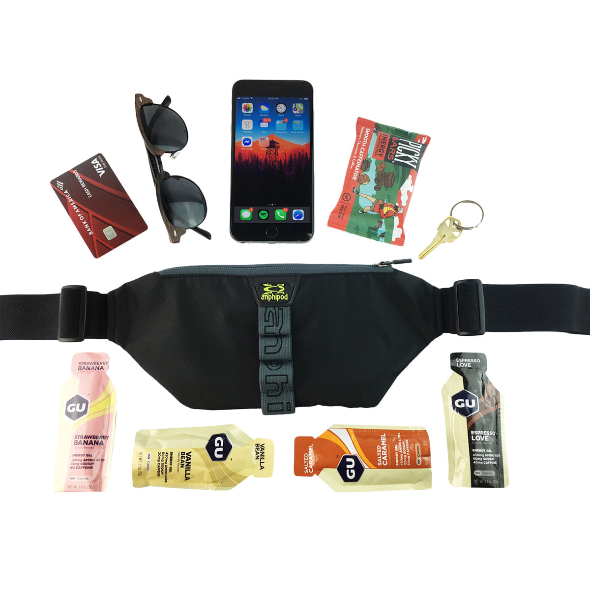 Amphipod Airflow Trail Pack Bags in Black Color